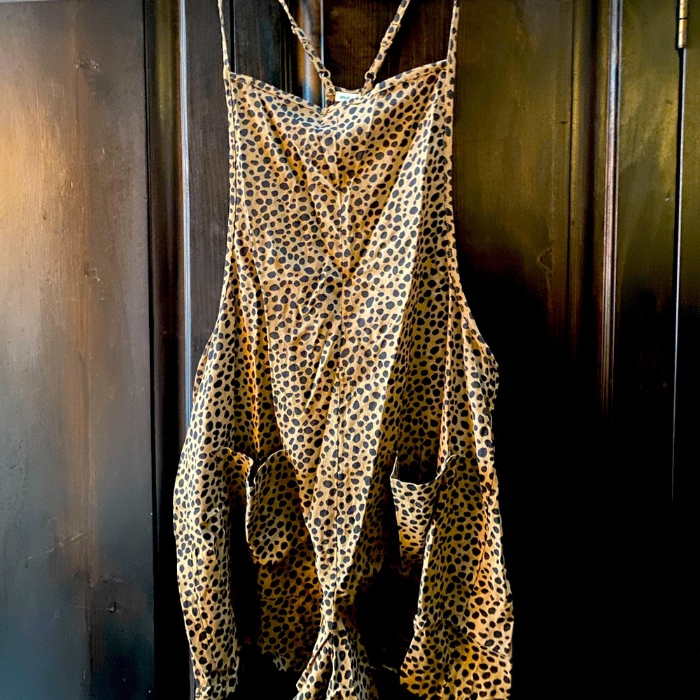 Aerie Leopard Print Romper